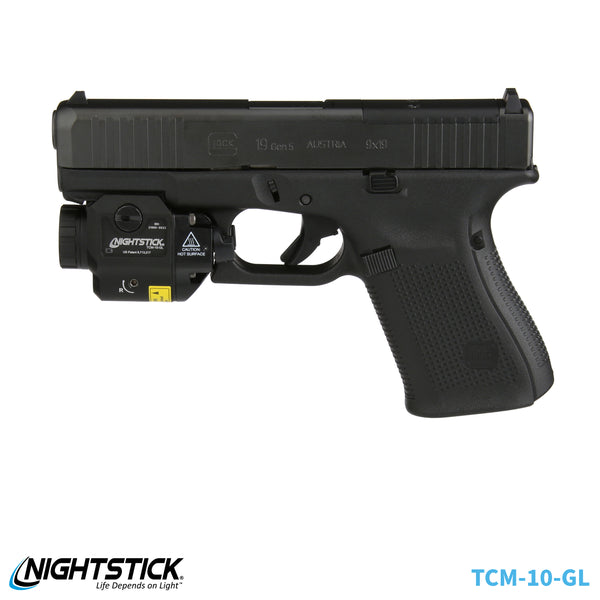 TCM-10-GL Compact Weapon-Mounted Light w/Green Laser