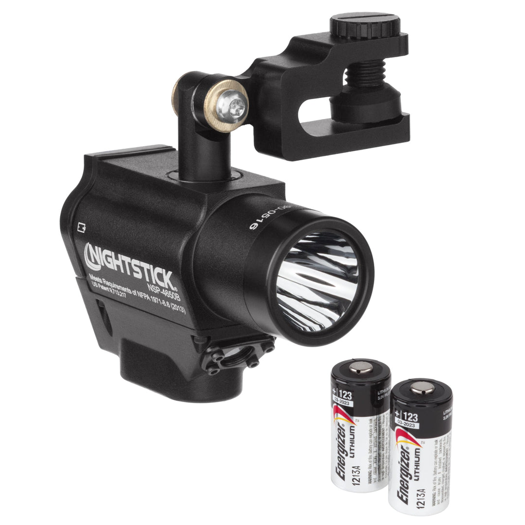 NSP-4650B FORTEM® Helmet-Mounted Multi-Function Dual-Light Flashlight