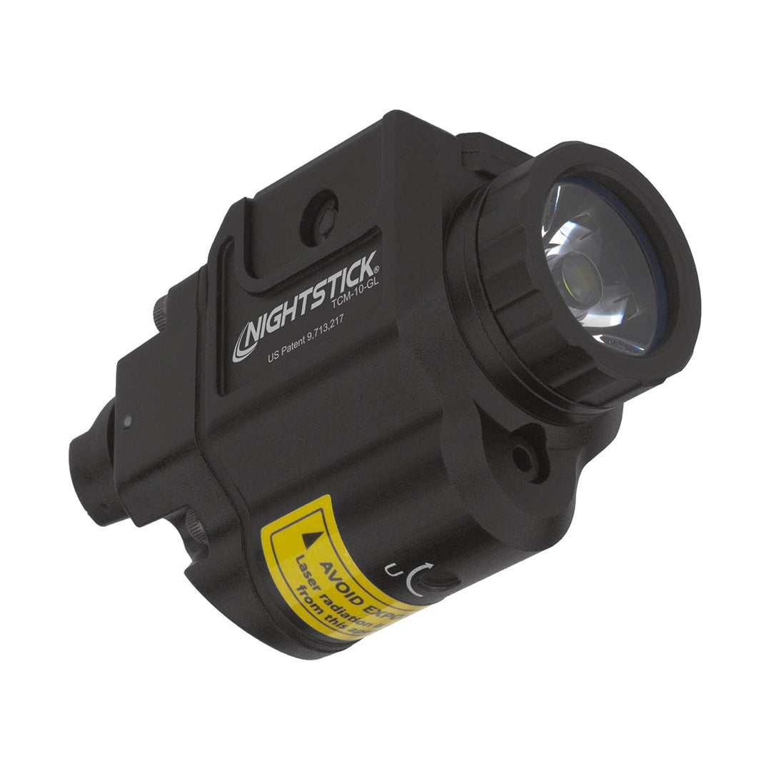 TCM-10-GL Compact Weapon-Mounted Light w/Green Laser