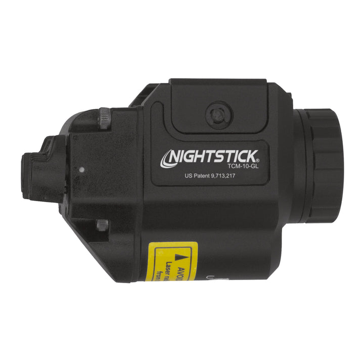 TCM-10-GL Compact Weapon-Mounted Light w/Green Laser