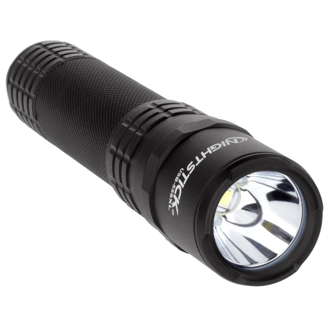 USB-558XL USB Tactical Flashlight - Black
