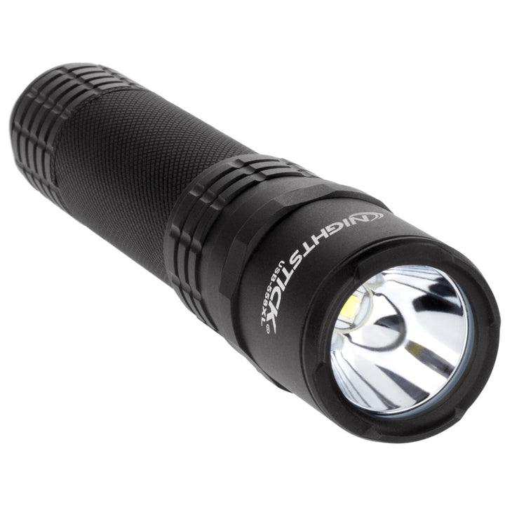 USB-558XL USB Tactical Flashlight - Black