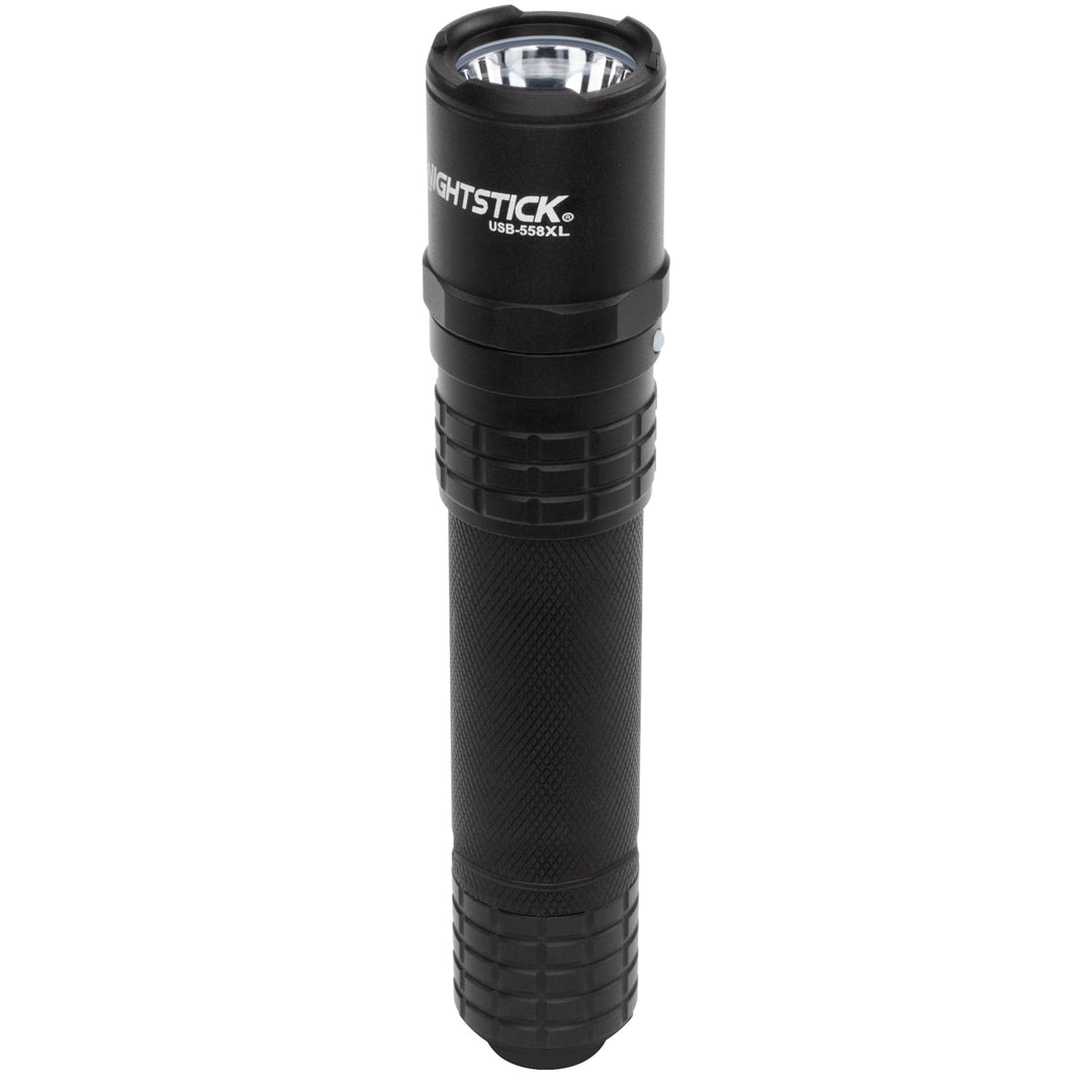 USB-558XL USB Tactical Flashlight - Black