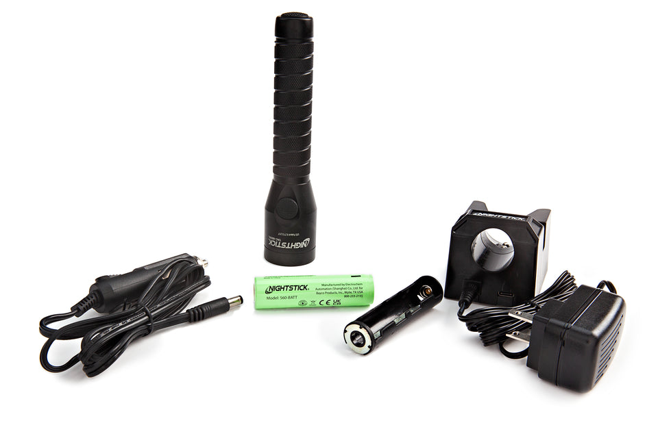 TAC-660XL Dual Switch Rechargeable Tactical Flashlight