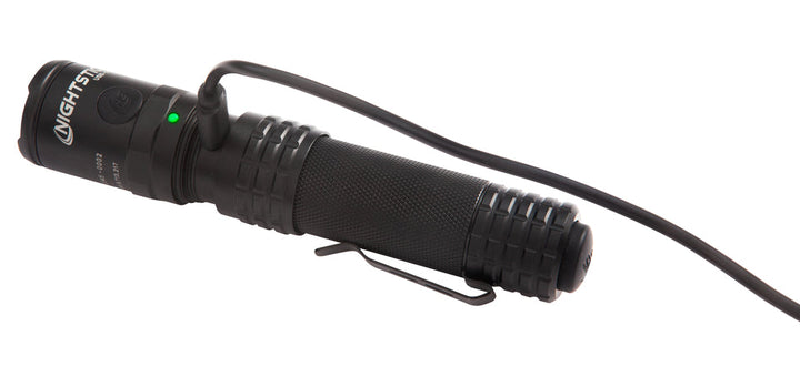 USB-588XL USB Dual-Light Tactical Flashlight - Black